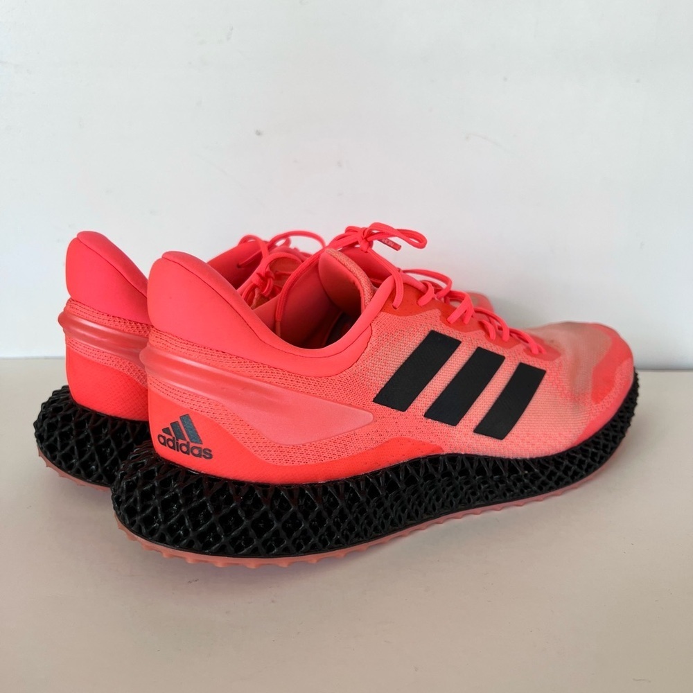Adidas Men's 4D RUN 1.0 Lightweight Running Sneakers in ‘SIGNAL PINK’, size 11.5 - Picture 14 of 14